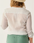 Carve Designs W LS Dylan Gauze Tunic HAZE STRIPE