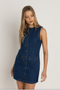 Rhythm W Gia Denim Dress BLUE