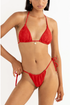 Rhythm W Leilani Tie Side Itsy Pant RED
