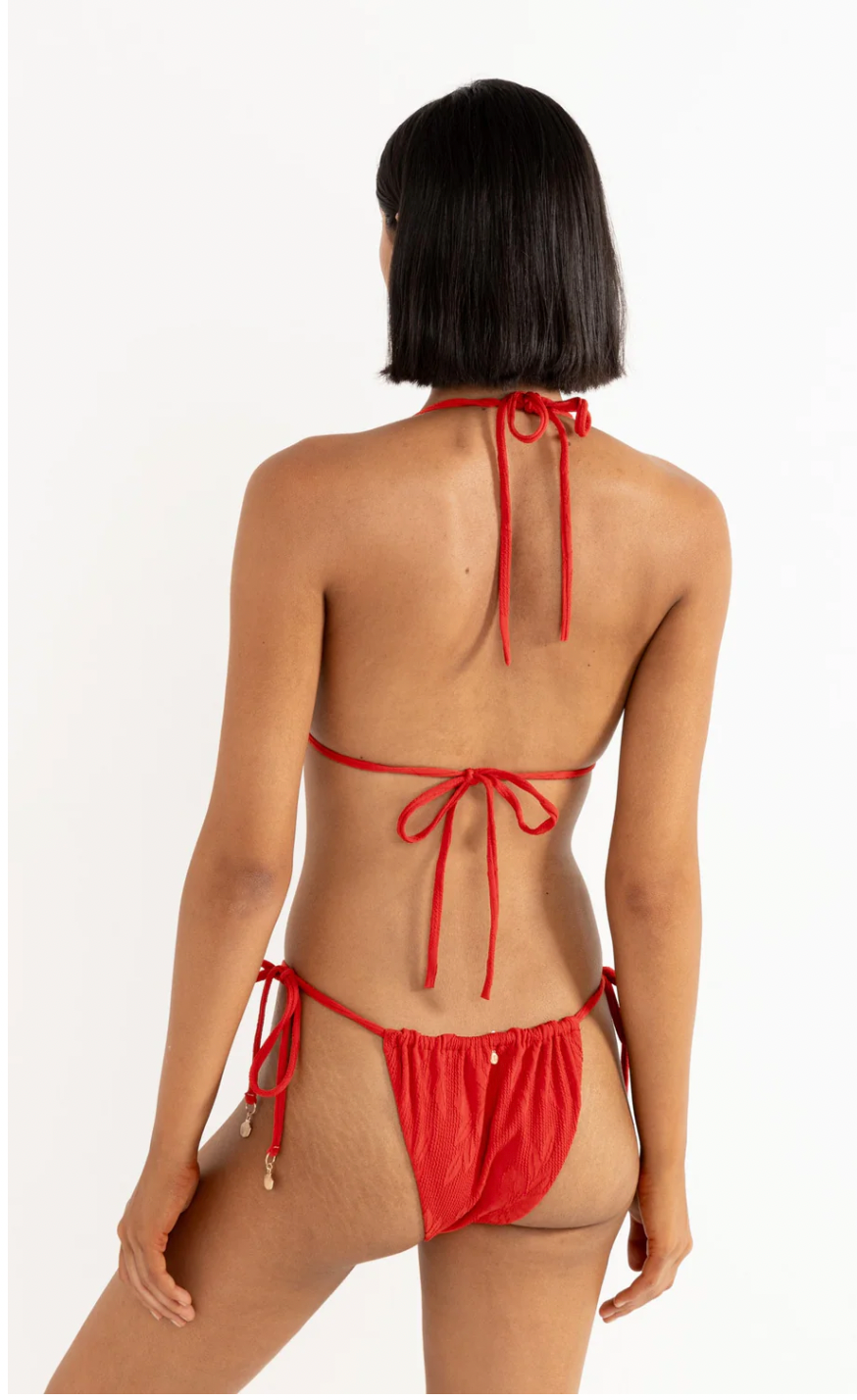 Rhythm W Leilani Tie Side Itsy Pant RED