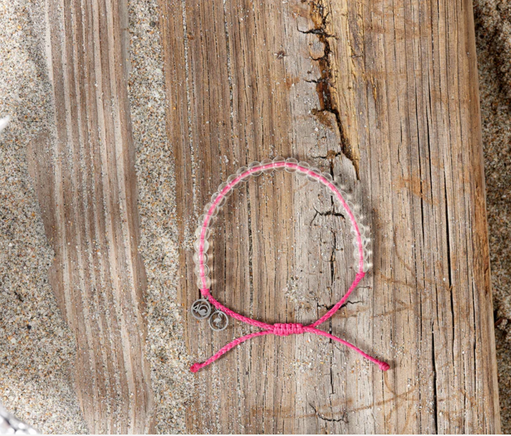 4Ocean Bracelet Beaded FLAMINGO