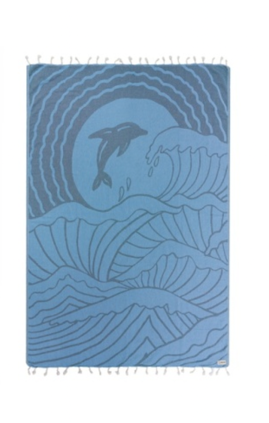 Sand Cloud Bondi Beach Towel BLUE - LG
