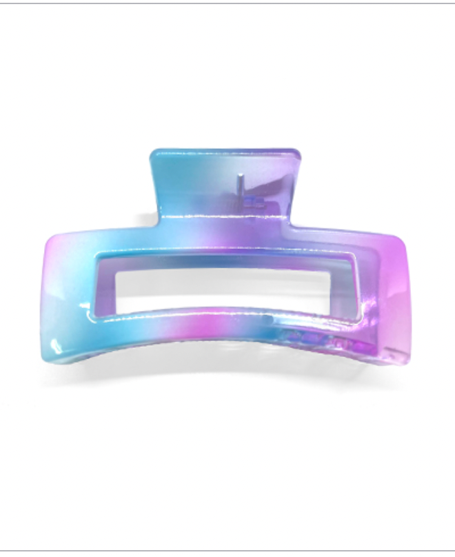 Golden Stella Acrylic Hair Clip BLUE/MULTI