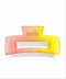 Golden Stella Twotone Hair Clip YELLOW/CORAL