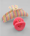 Golden Stella Acrylic Stripe Hair Clip MULTI/PINK