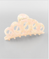 Golden Stella Teardrop Acrylic Hair Clip BLUSH