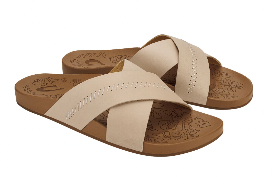 Olukai W Kipe'a 'Olu PUKA / TAN