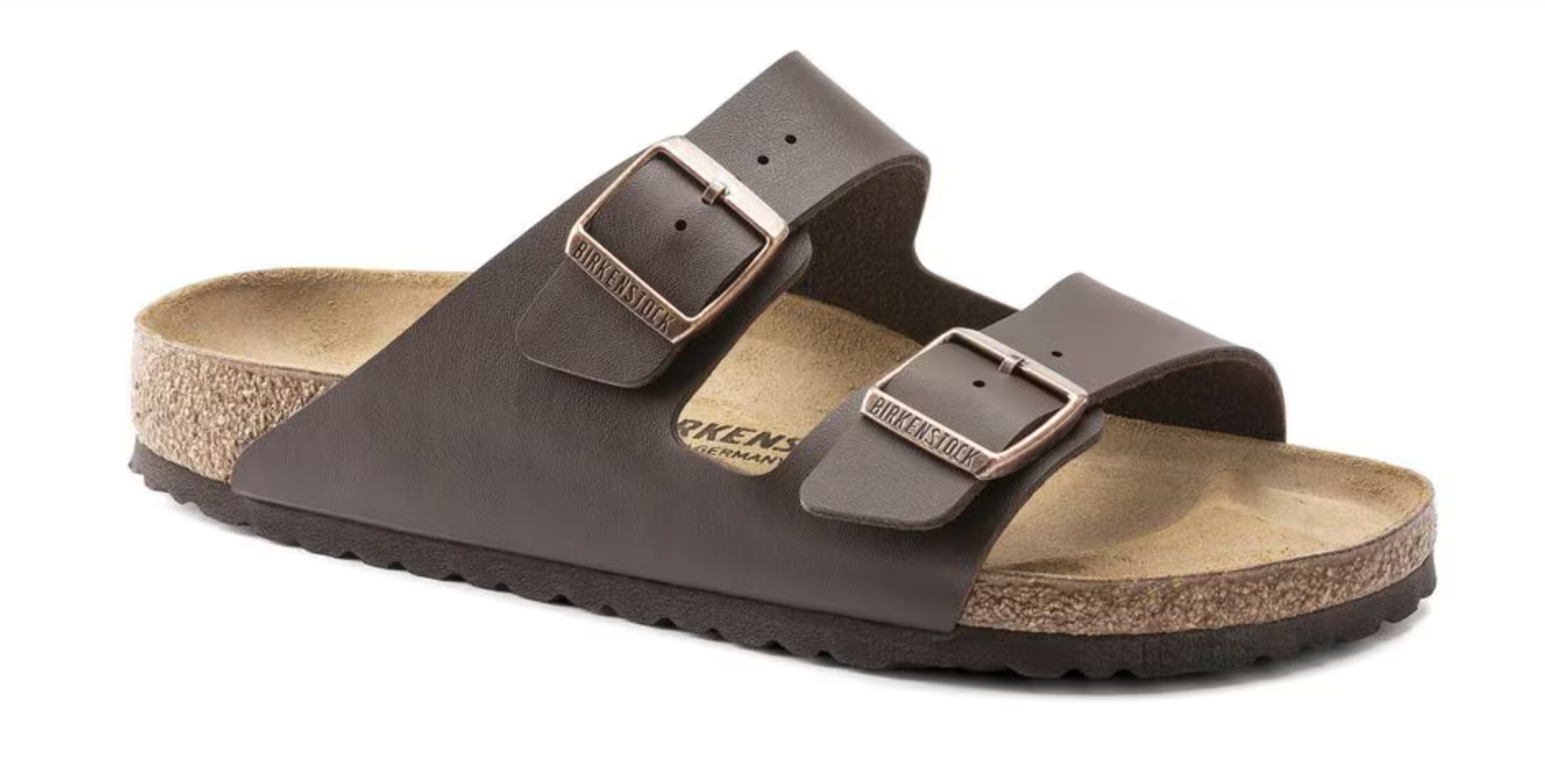 Birkenstock W Arizona Birkoflor DK BROWN - REGULAR