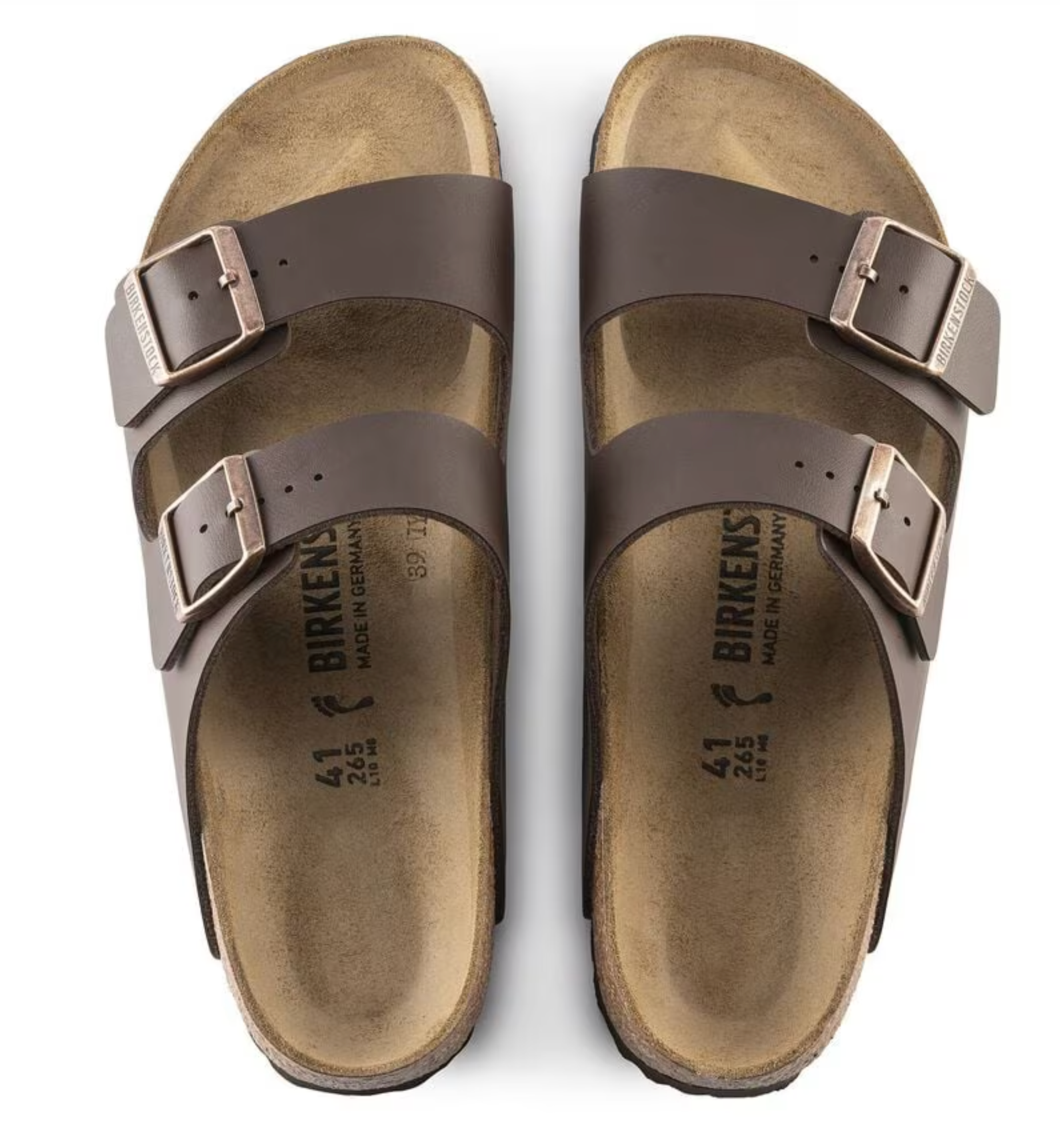 Birkenstock W Arizona Birkoflor DK BROWN - REGULAR