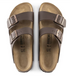 Birkenstock W Arizona Birkoflor DK BROWN - REGULAR