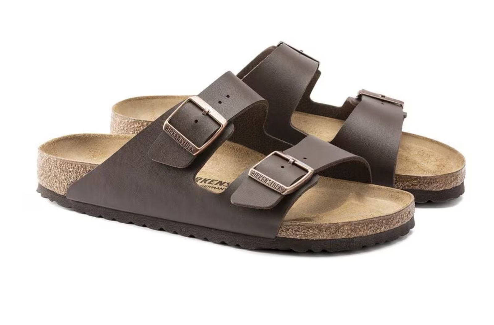 Birkenstock W Arizona Birkoflor DK BROWN - REGULAR