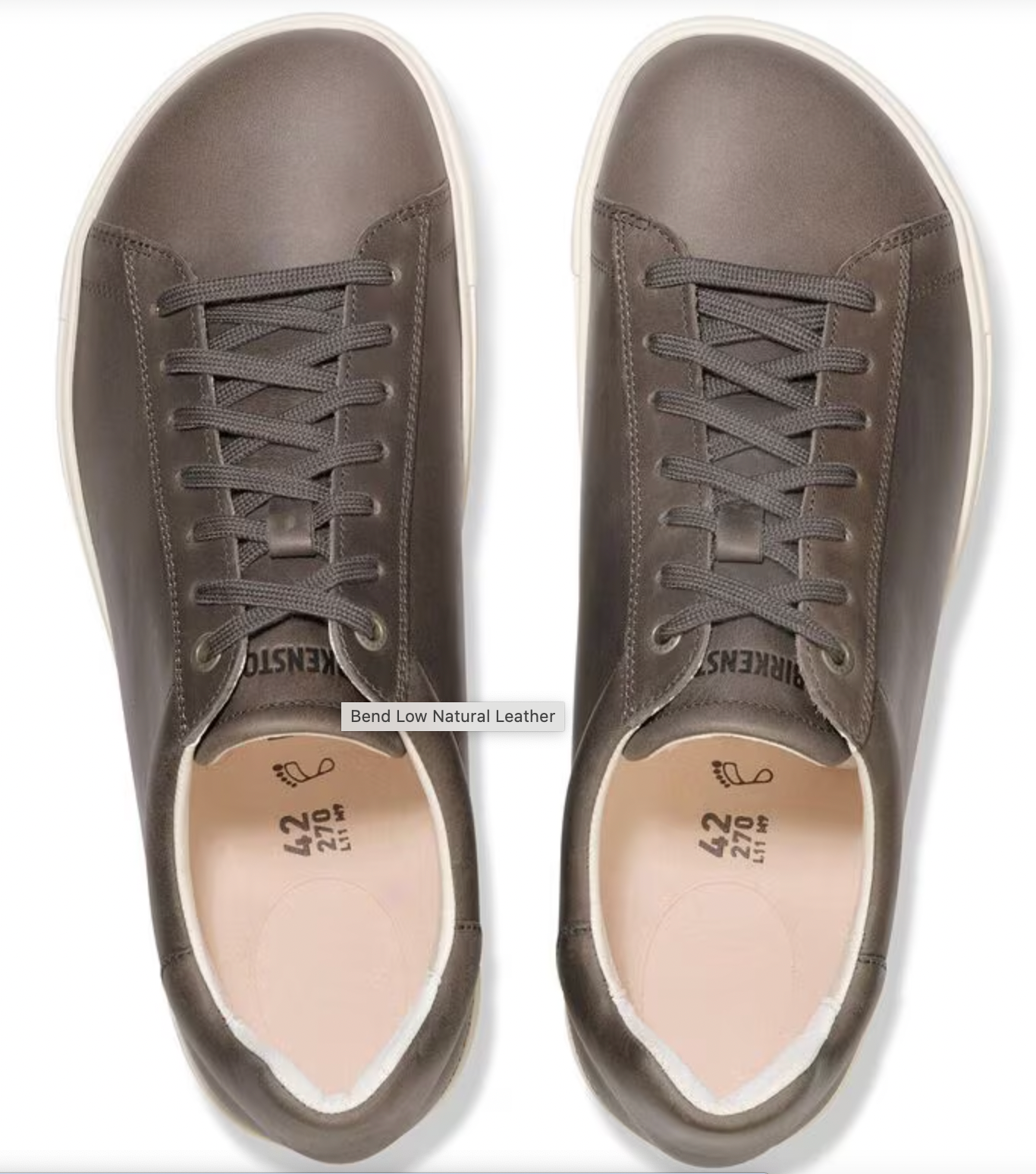Birkenstock M Bend Low Leather IRON