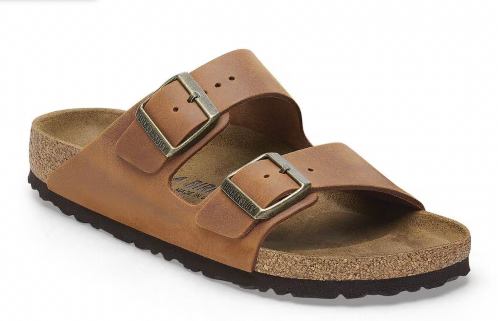 Birkenstock M Arizona BS Oiled Leather COGNAC - REGULAR