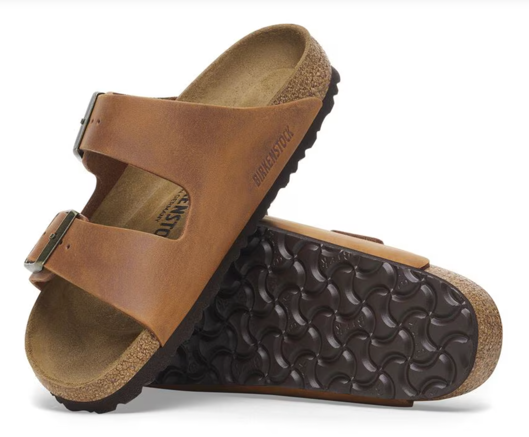 Birkenstock M Arizona BS Oiled Leather COGNAC - REGULAR