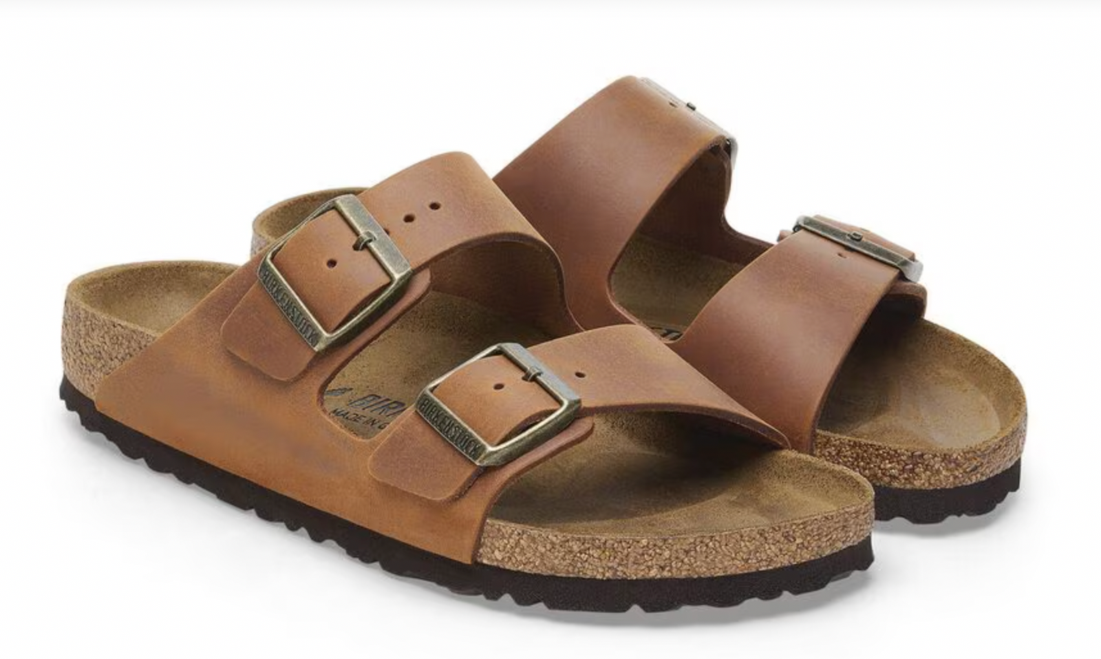 Birkenstock M Arizona BS Oiled Leather COGNAC - REGULAR