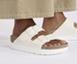 Birkenstock Papillio W Arizona Pap Flex Platform EGGSHELL - NARROW
