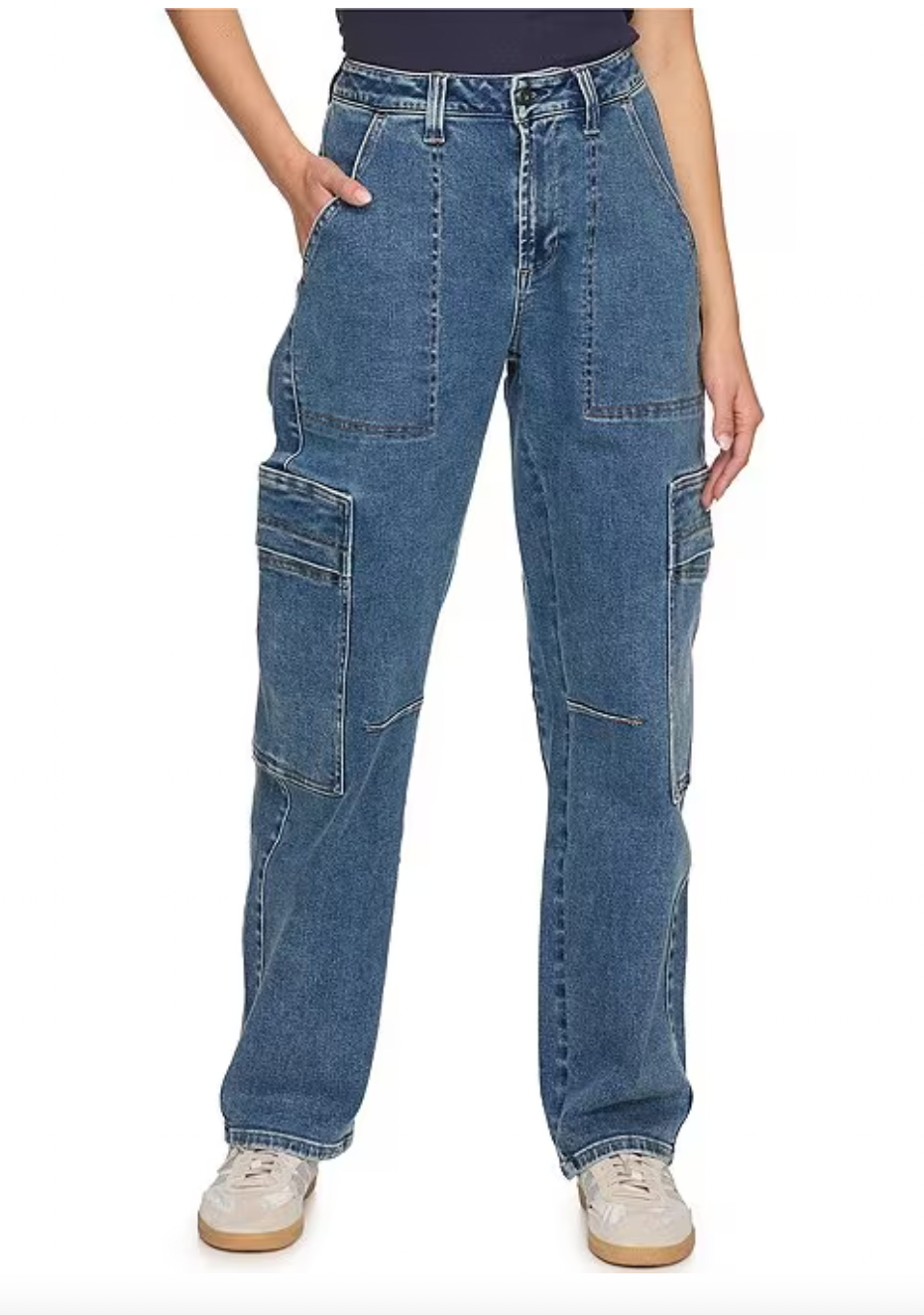 Flag & Anthem W Tallulah Barrel Jean DARK WASH