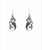 Golden Stella Mermaid Drop Earrings ANTIQUE SILVER