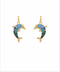 Golden Stella Dolphin Drop Earrings GOLD