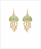 Golden Stella Sealife Drop Earrings JELLYFISH/GOLD