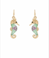 Golden Stella Sealife Drop Earrings SEAHORSE/GOLD