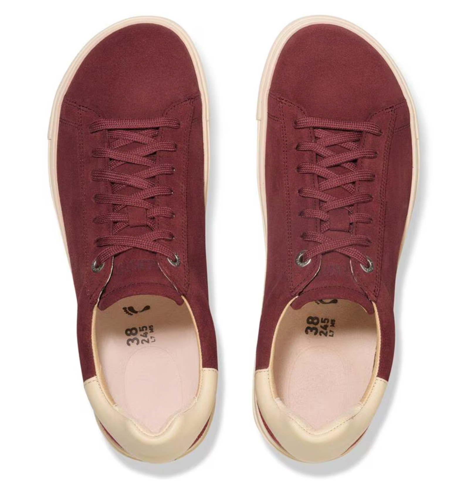 Birkenstock W Bend Low Suede Leather ZINFANDEL