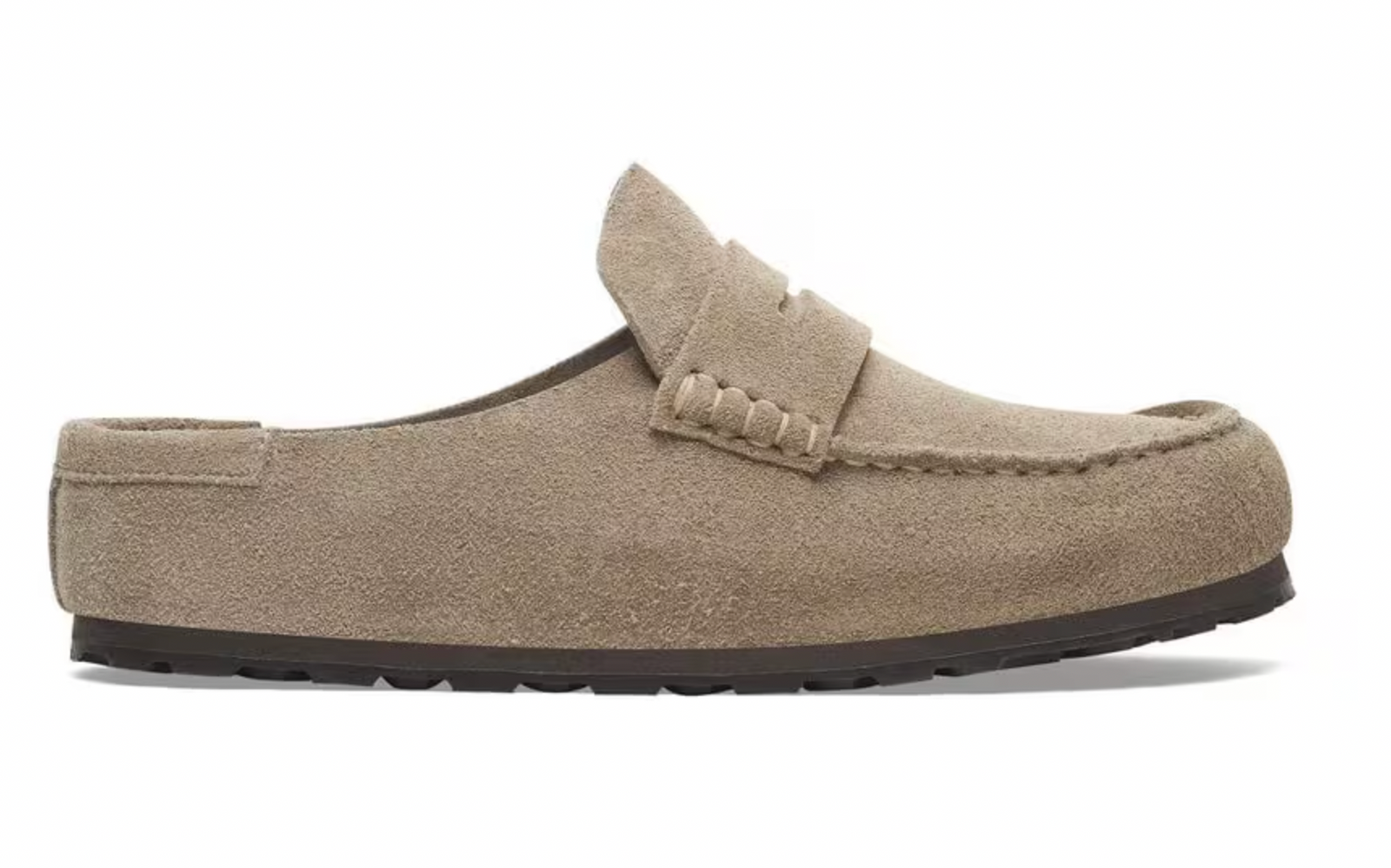 Birkenstock M Naples Wrapped Suede Leather TAUPE