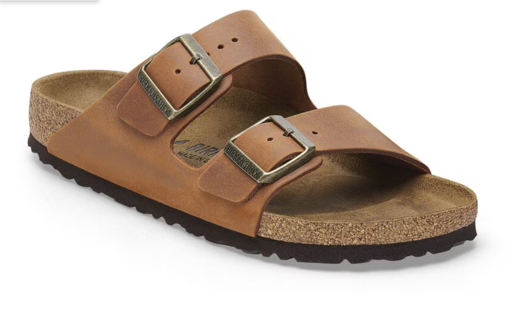 Birkenstock W Arizona BS Oiled Leather COGNAC - NARROW