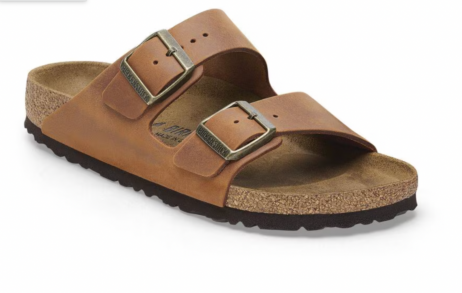 Birkenstock W Arizona BS Oiled Leather COGNAC - NARROW