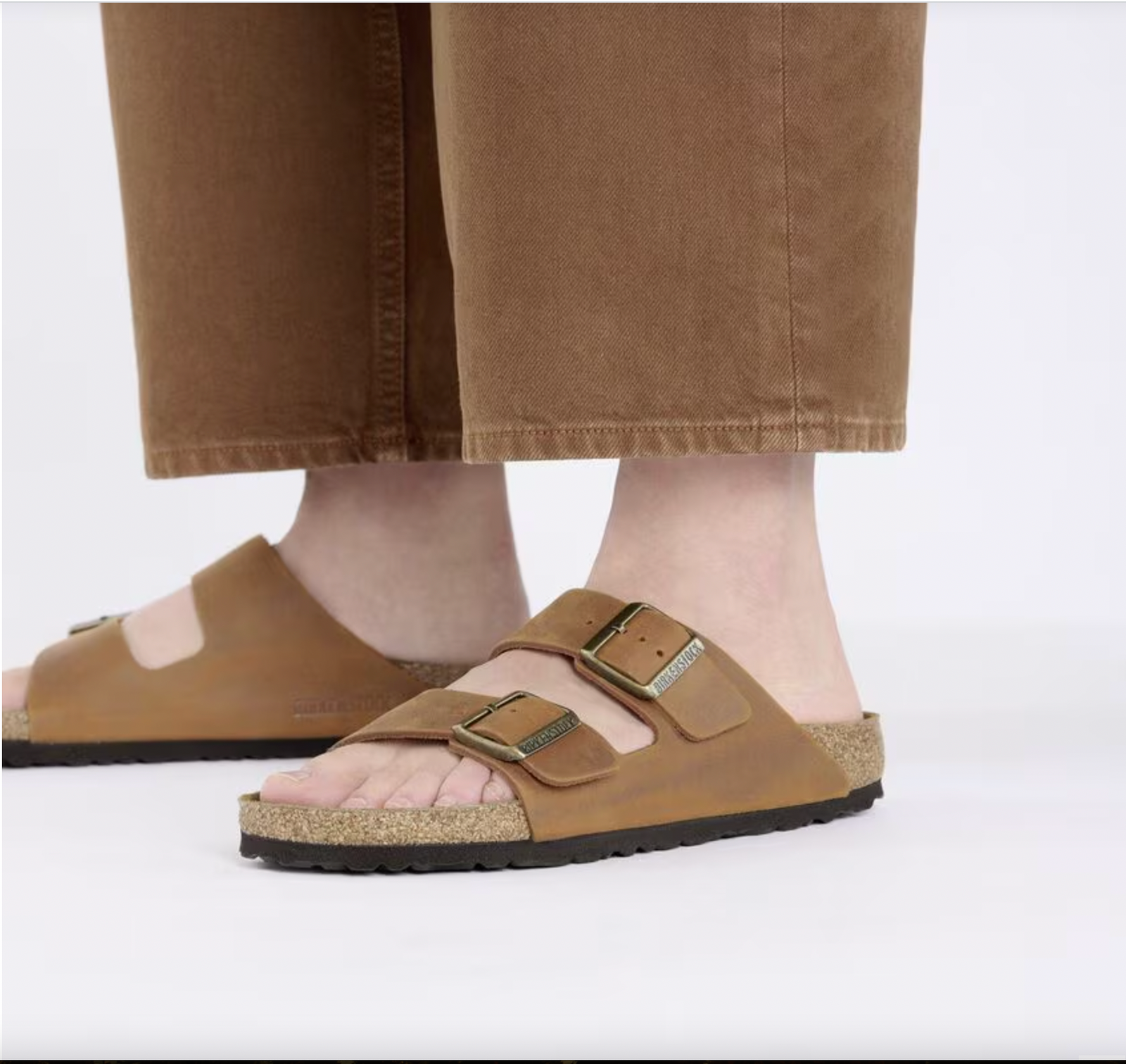 Birkenstock W Arizona BS Oiled Leather COGNAC - NARROW