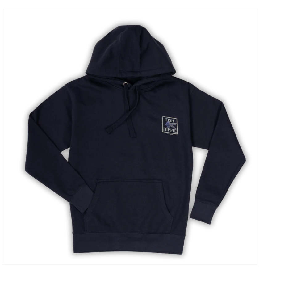 Fish Hippie M Tried & True Hoodie NAVY
