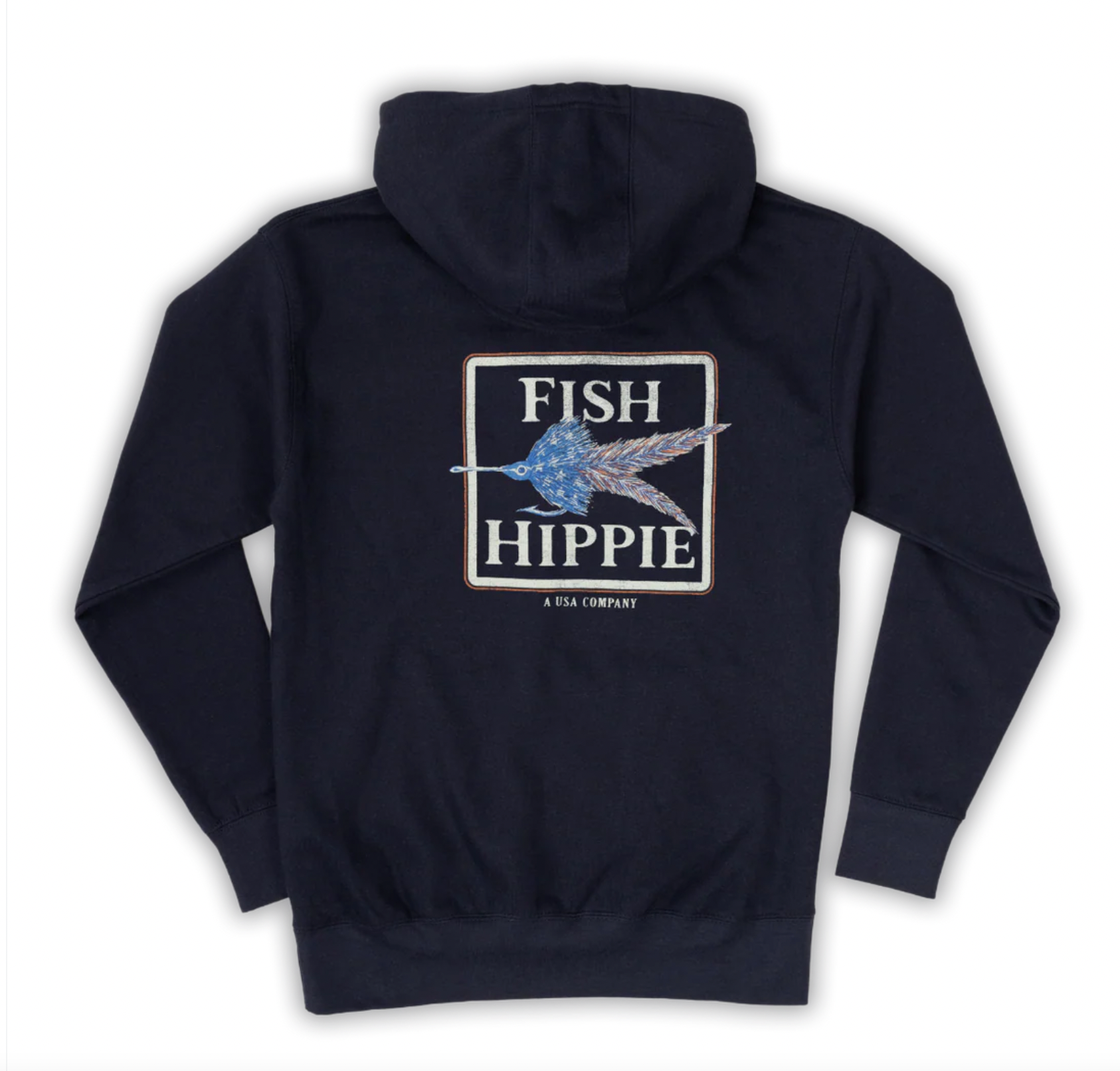 Fish Hippie M Tried & True Hoodie NAVY