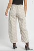 Umgee W Coin Stamp Barrel Pants BROWN