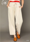 Umgee W Luxe Knit Pants ECRU