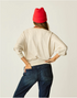Carve Designs W Anneke Supersoft Dolman CEMENT HEATHER