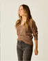 Carve Designs W Ruth Reversible Sweater SUMAC LURE