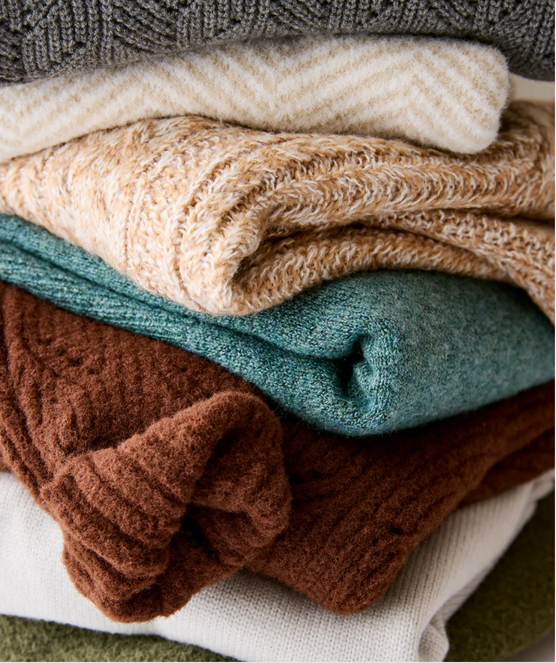 Carve Designs W Olivia Plush Sweater CARAMEL STRIPE