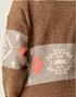 Carve Designs W Priya Jacquard Topper SUMAC PATTERN