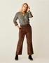 Carve Designs W Rex Wide Leg Pant EXPRESSO
