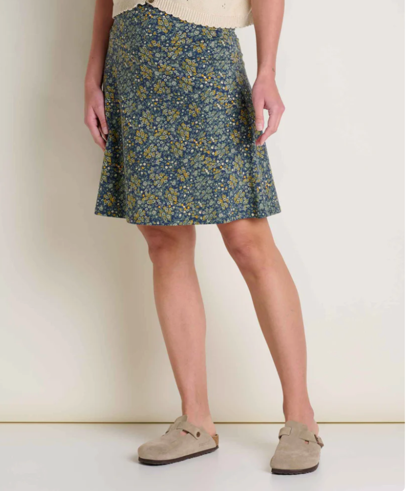 Toad & Co W Chaka Skirt TRUE NAVY RETRO