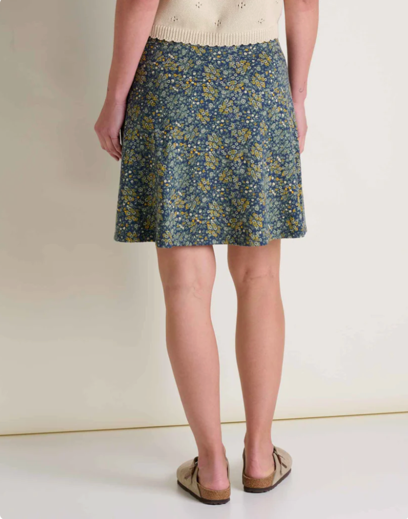 Toad & Co W Chaka Skirt TRUE NAVY RETRO
