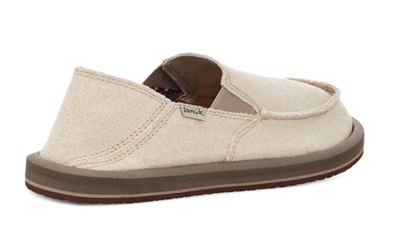 Sanuk Kids Lil Don Sidewalk Surfer NATURAL