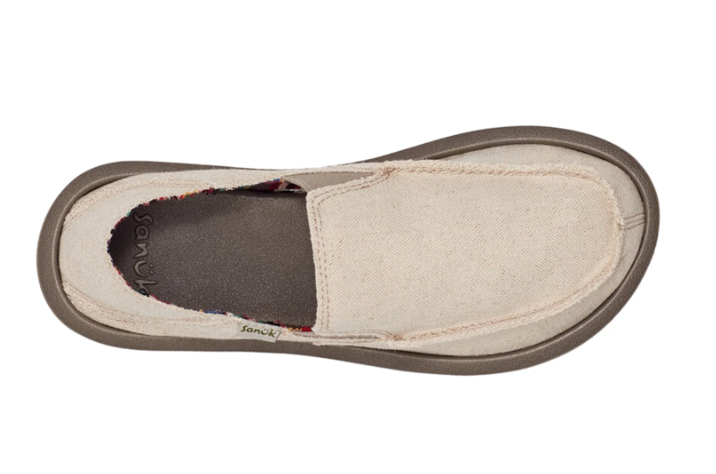 Sanuk Kids Lil Don Sidewalk Surfer NATURAL