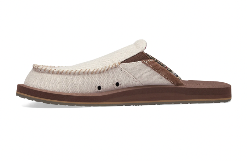 Sanuk M You Got My Back Hemp Slide NATURAL