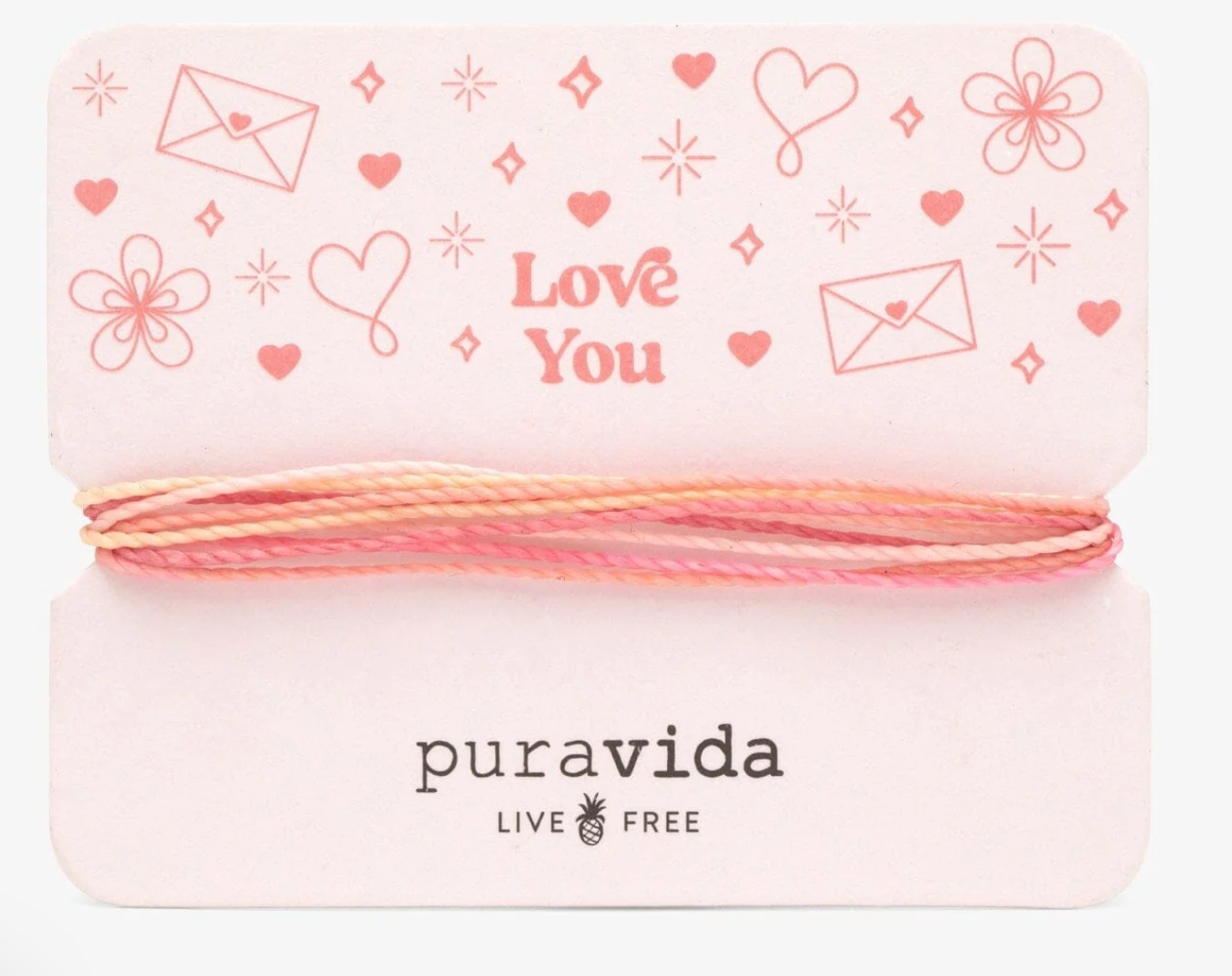 Pura Vida Gifting Original Bracelet LOVE YOU