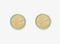 Pura Vida Tidal Stud Earrings GOLD