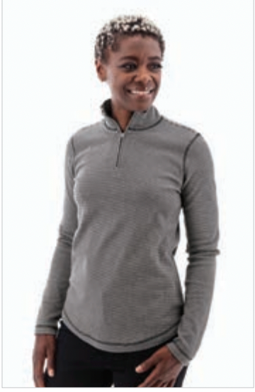 Old Ranch W Wrenley 1/4 Zip ONYX