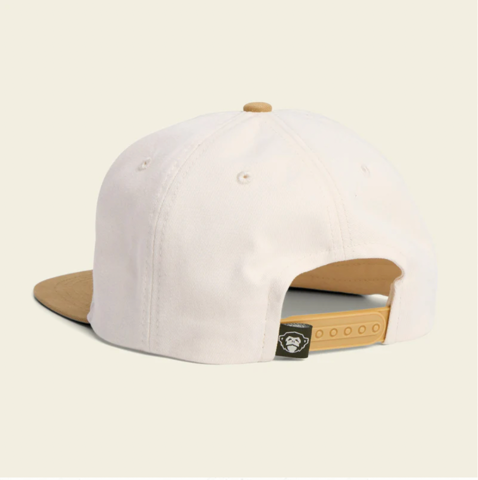 Howler Bros El Sol Snapback Hat WHITE / GOLD