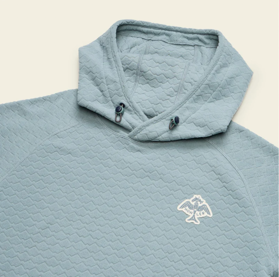 Howler Bros M Palo Duro Fleece Hoodie IRON BLUE