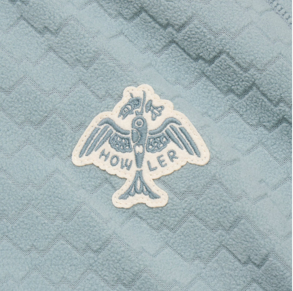 Howler Bros M Palo Duro Fleece Hoodie IRON BLUE